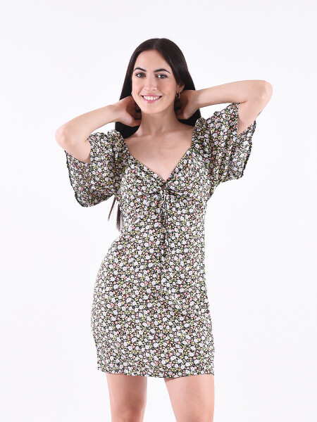 VESTIDO CECI ESTAMPADO