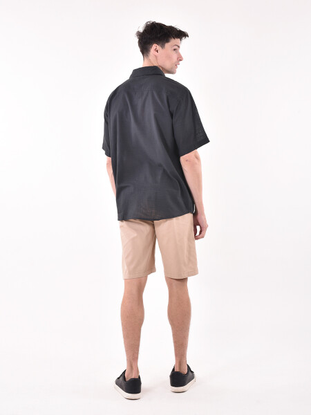 CAMISA OVER AVALON NEGRO