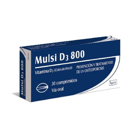 Mulsi D3 800mg 30 Comprimidos Mulsi D3 800mg 30 Comprimidos