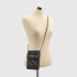 ABIDAH LIGHT BROWN MIX MAT TEXTILE BLACK