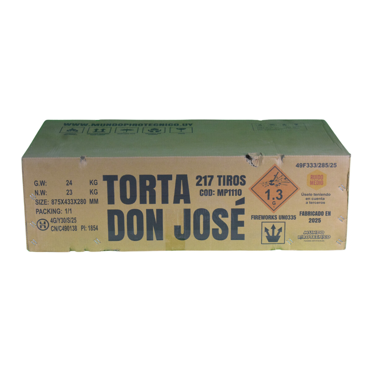 TORTA DON JOSE 217 Tiros 