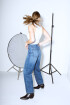 Slouchy Classic Blue