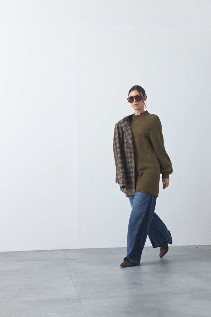 VESTIDO TRIXIE Verde Musgo