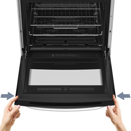 COCINA ELECTROLUX / 4 HORNALLAS / DOBLE HORNO GRY