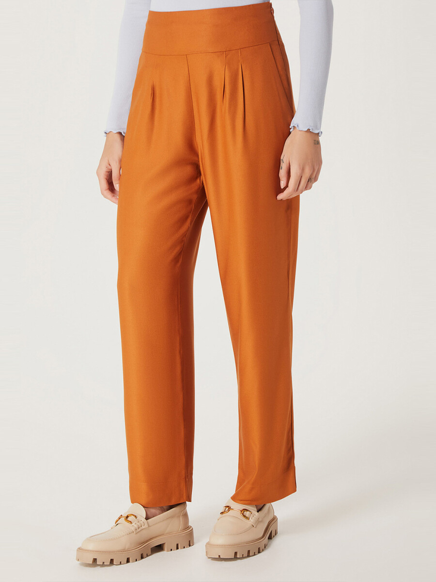 PANTALÓN MODELO CARROT - NARANJA OSCURO 