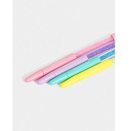 Set De Lapiceras De Gel Combinacion Multicolor
