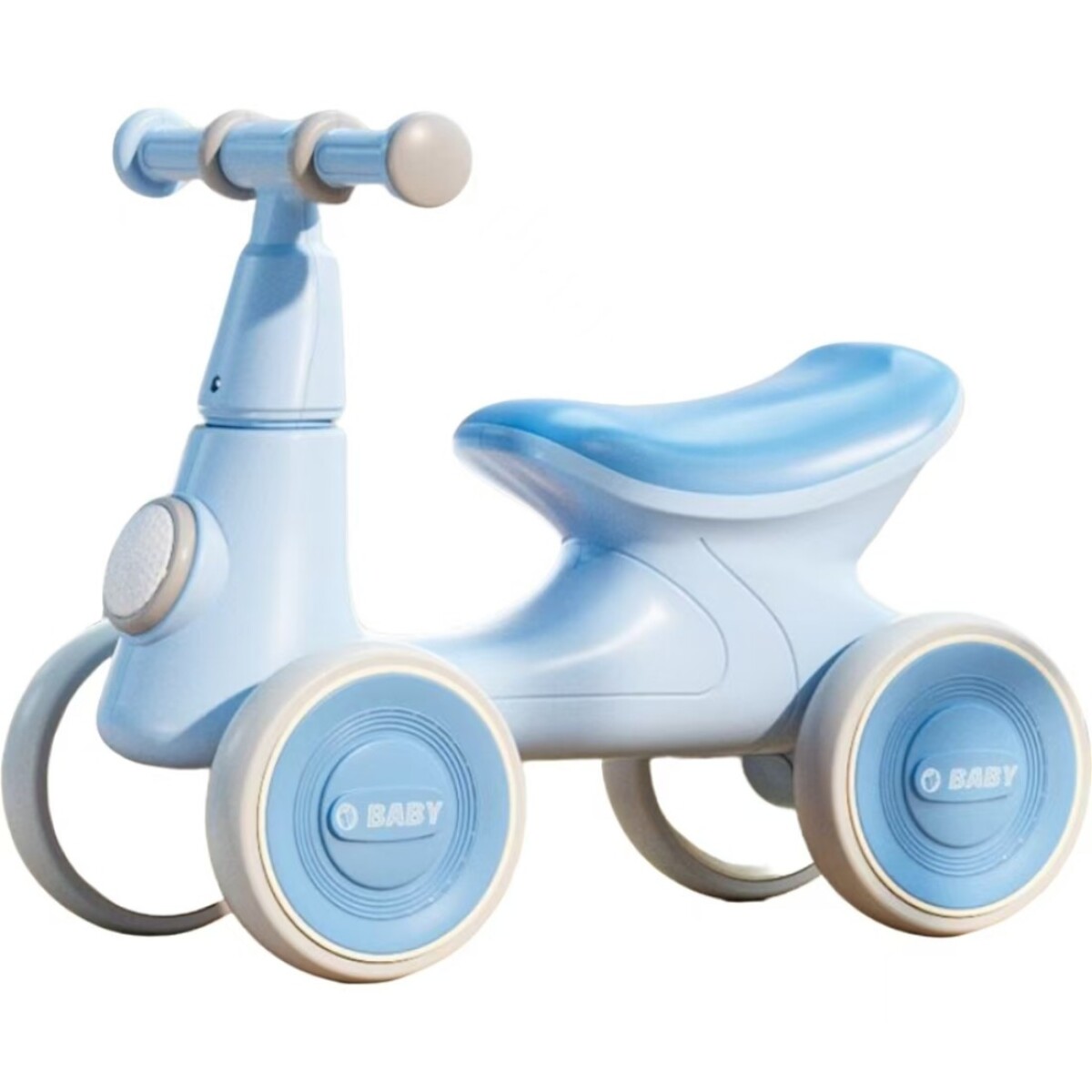 Buggy moto con música y luz 4 ruedas - celeste 260190 