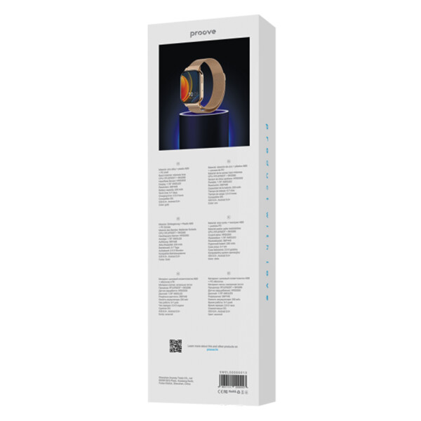 Smartwatch Proove Elysium Ip68 22 Mm DORADO