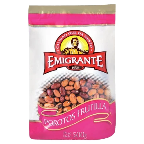 POROTO FRUTILLA EL EMIGRANTE PAQ 500G POROTO FRUTILLA EL EMIGRANTE PAQ 500G