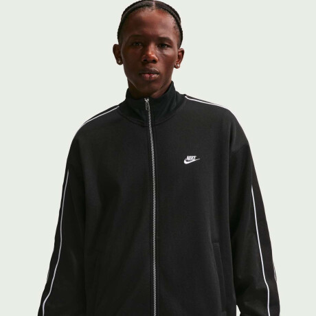 Campera Abrigo Nike Sportswear Club De Hombre Negro