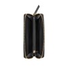 Small Leather Good Harland Slg Zip Arnd Wrslt Wlt Black
