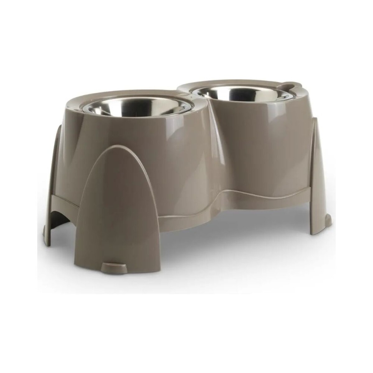 Comedero Elevado Doble 28 cm 