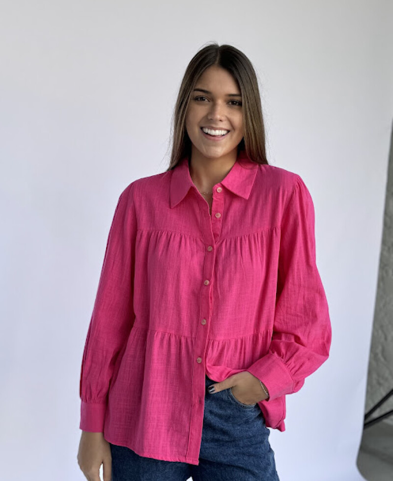 Camisa Rosina fucsia