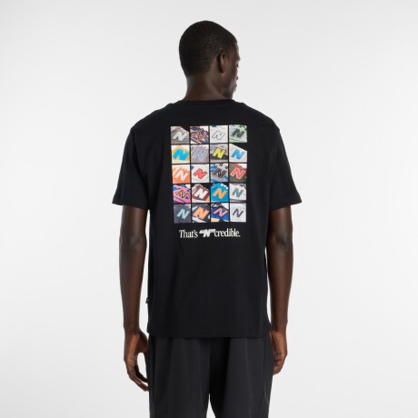 Remera New Balance de Hombre - - MT6161TQBK BLACK