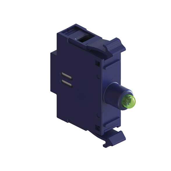 Block contacto led 24VAC-DC verde, CSW-BIDLF-2E26 WE5832X