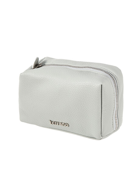 Necessaire Cuadrado Celeste