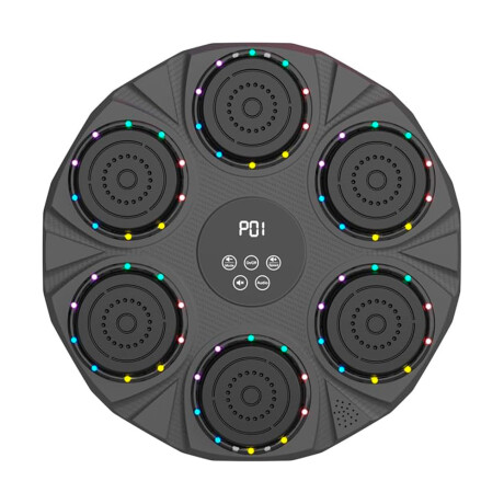 Entrenador de Boxeo 6 Objetivos Música Bluetooth 816-1 NEGRO