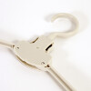 PERCHA PLEGABLE BEIGE 41X12CM Unica