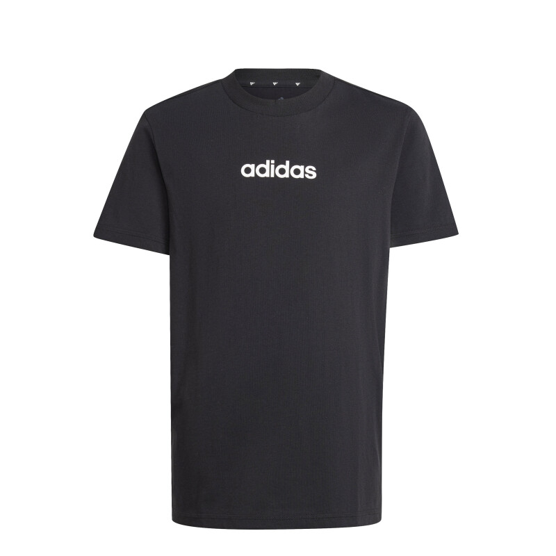 Remera de Niños Adidas Essentials Negro - Blanco