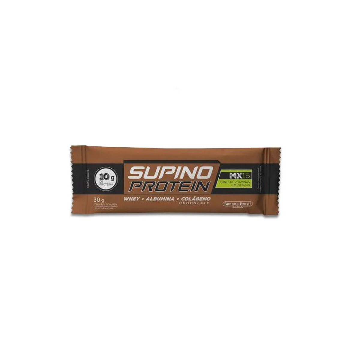 Barra de chocolate 30g Supino Protein 