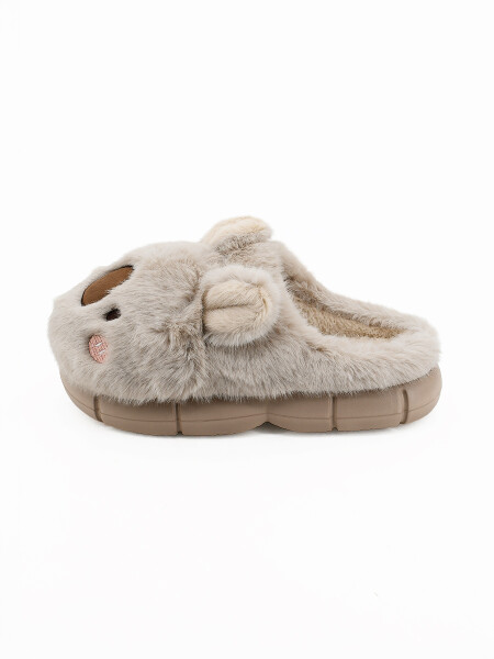 PANTUFLA BEIGE