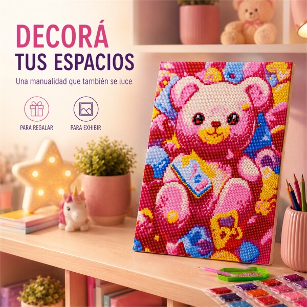 Kit de Pintura Diamante 5D Gatitos 40 x 30 cm DISENO 3
