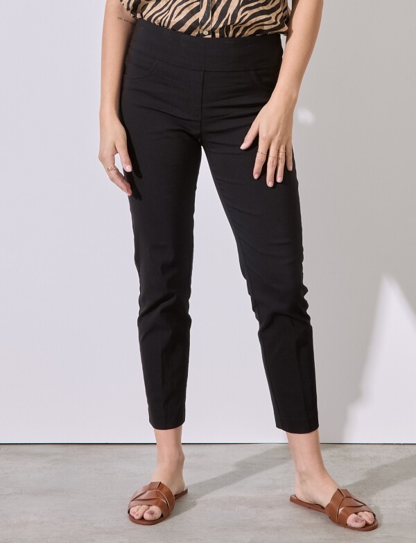 Pantalon Pretina Ancha NEGRO