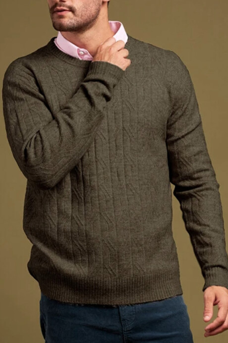SWEATER JUNIN POLANCO Oliva
