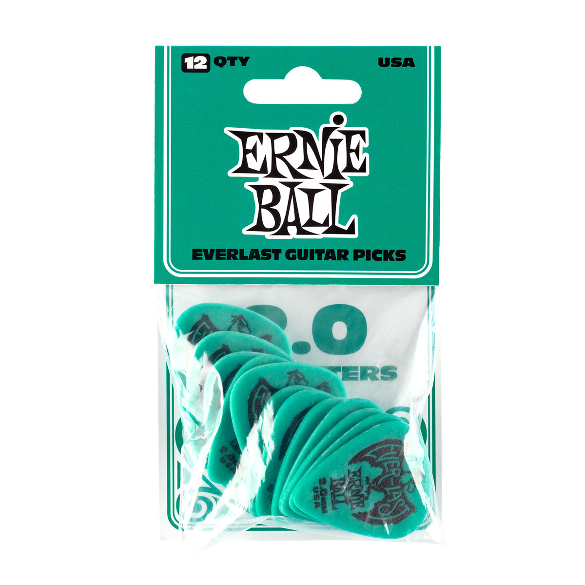 Pack pua guitarra Ernie ball Everlast 2.0mm 12pcs 