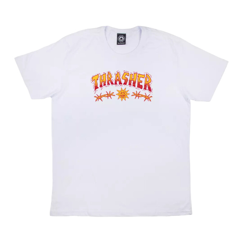 Remera Thrasher Esp Skecth - Blanco Remera Thrasher Esp Skecth - Blanco