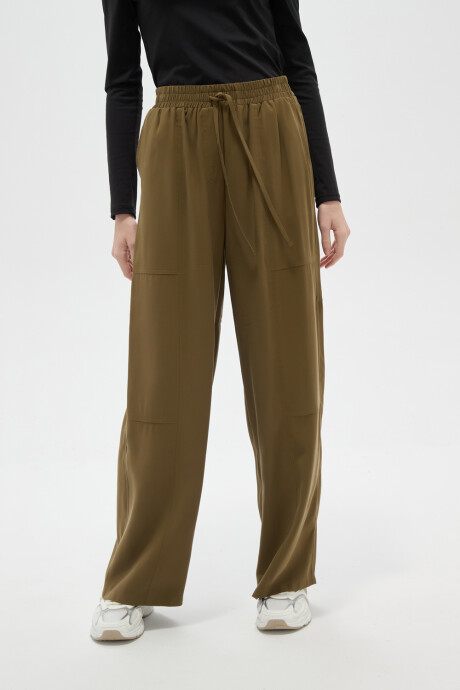 Pantalon Calen Verde Oliva