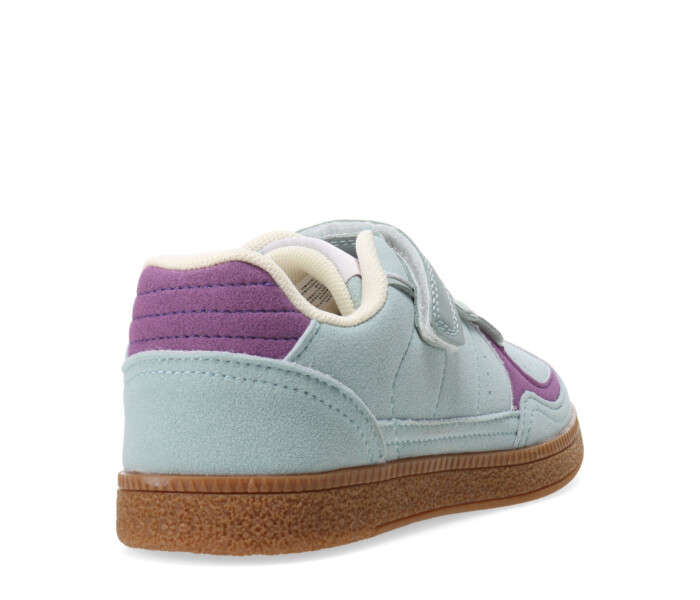 Championes de Mujer MINI Miss Carol MASTRO con velcro y cordones Azul Claro