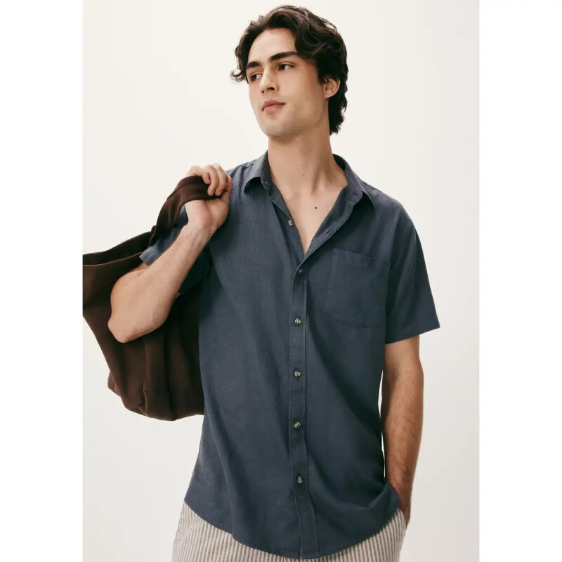 CAMISA MM MASC CINZA ESCURO