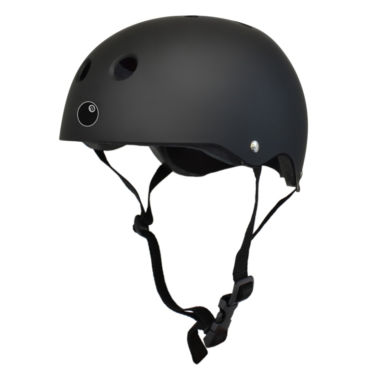 Casco Negro de Niño / Adolescente Eight Ball Black Youth 14+ 