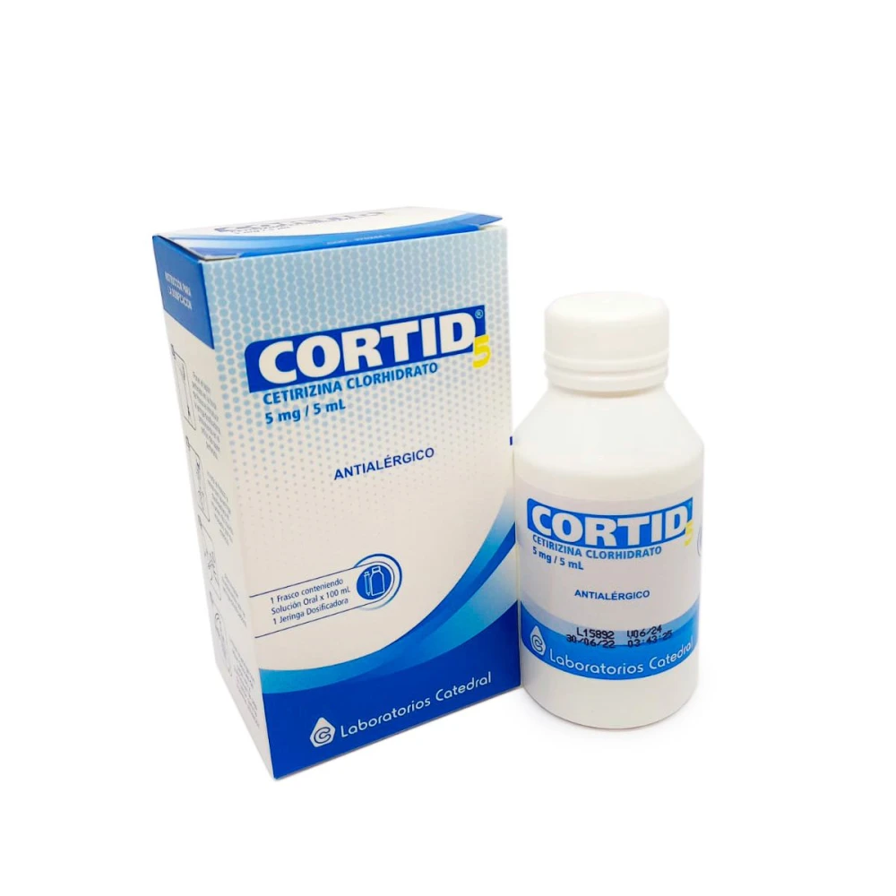CORTID 5 SOL. ORAL FR. X 100 ML.