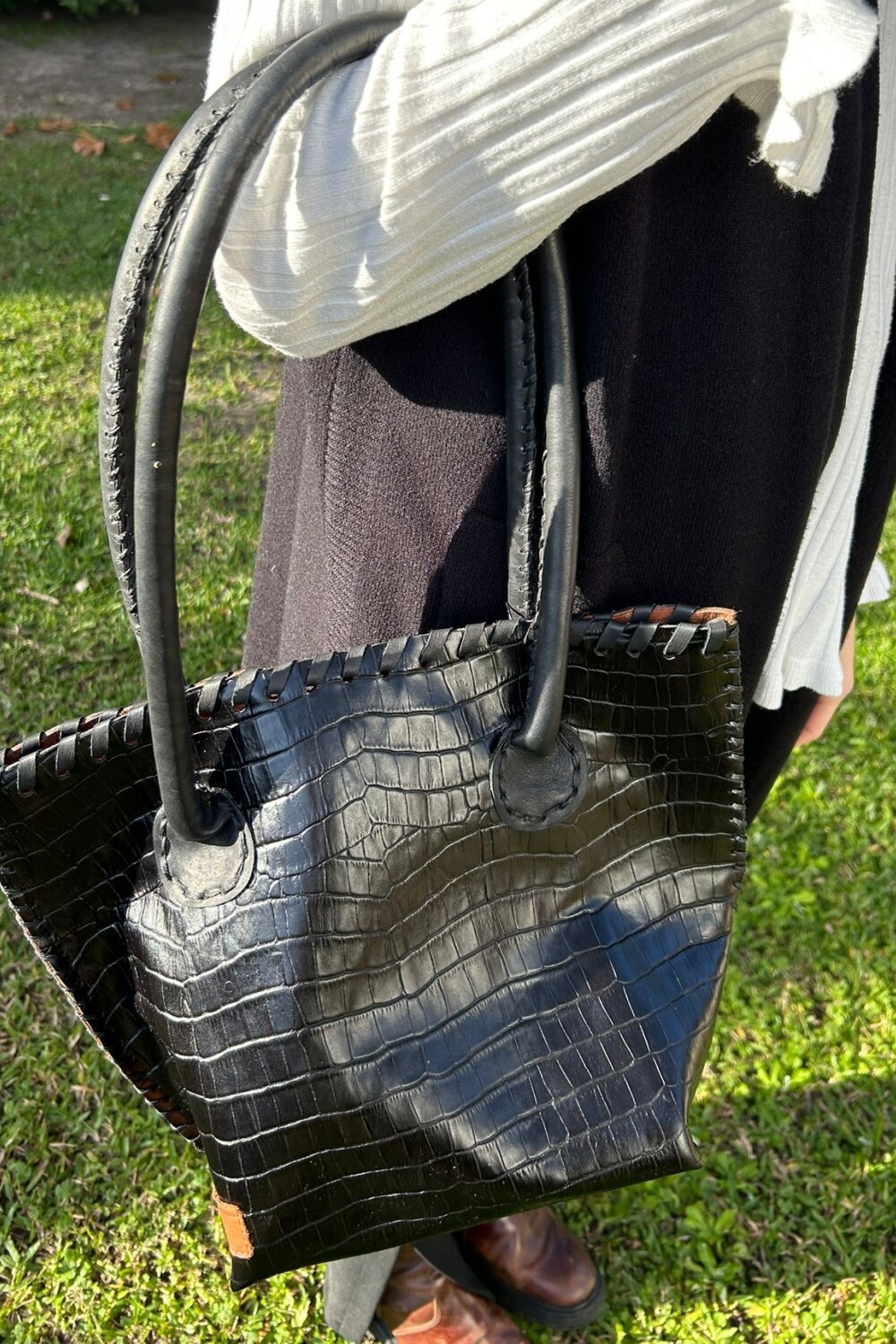 Medium Summer Bag Total Black