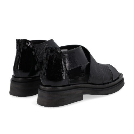 SANDALIAS VENET CUERO - AGRIN NEGRO