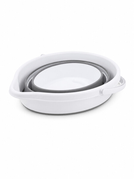 BALDE PLEGABLE GRIS