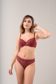 Conjunto Encaje Bordeaux