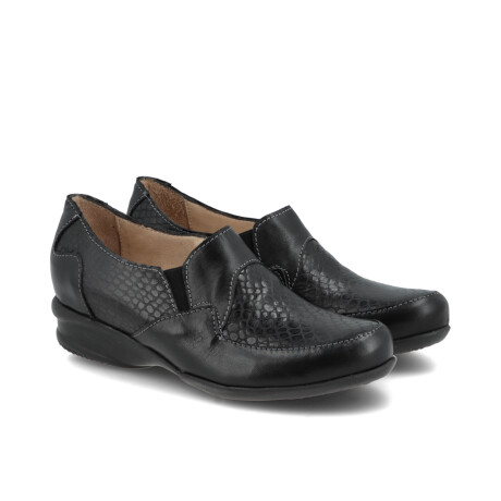 ZAPATO VENET - CUERO LADYS NEGRO