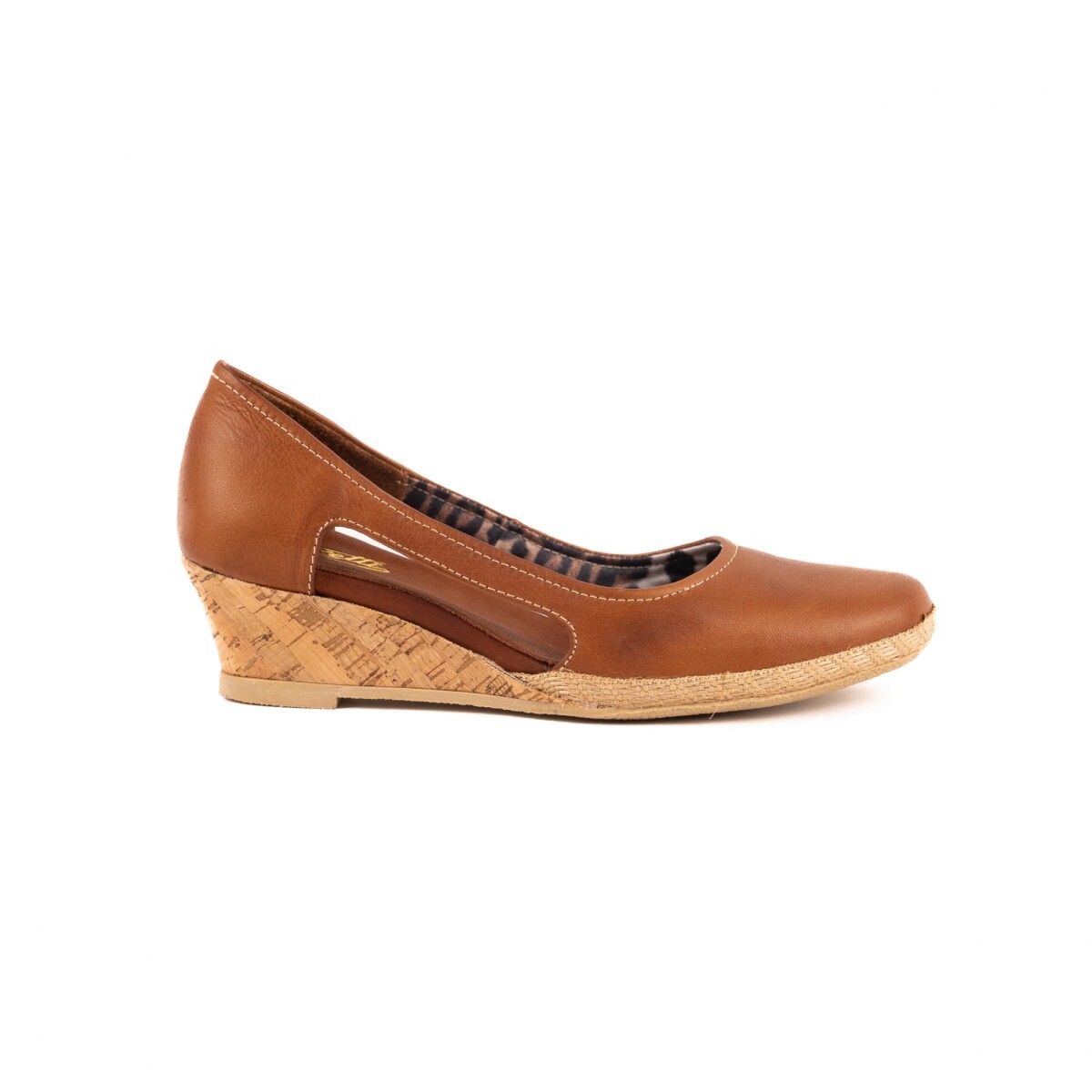 Zapato Taco Corrido Cuero - Terra 