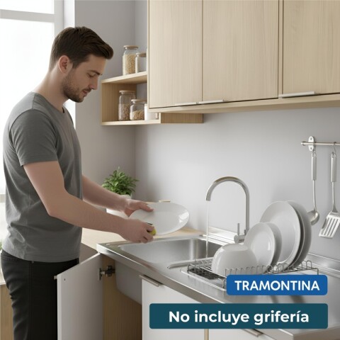 Bajo Mesada 120 cm 3 Puertas 2 Cajones y Aéreo 3 Puertas y Estantes Cocina Modular Gloria MDP 15mm y Pileta Tramontina Izquierda Bajo Mesada 120 cm 3 Puertas 2 Cajones y Aéreo 3 Puertas y Estantes Cocina Modular Gloria MDP 15mm y Pileta Tramontina Izquierda
