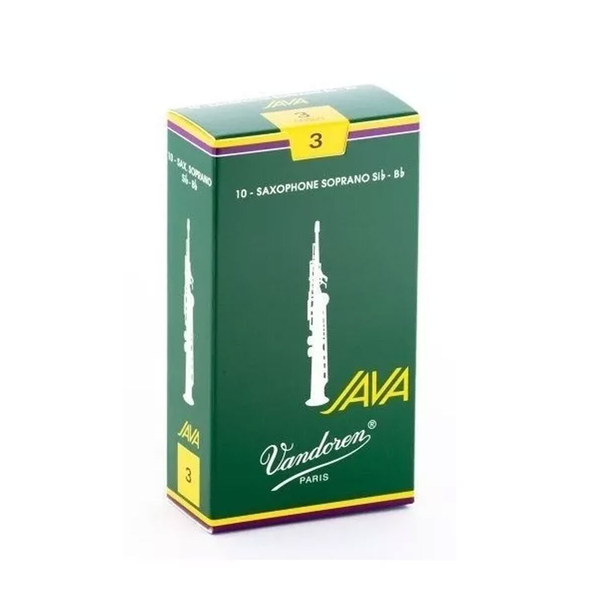 Caña Saxo Soprano Vandoren Sr303 Java Nº 3 P/ Unidad 