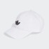 Gorro Adidas Adicolor Classic Trifolio Baseball Blanco