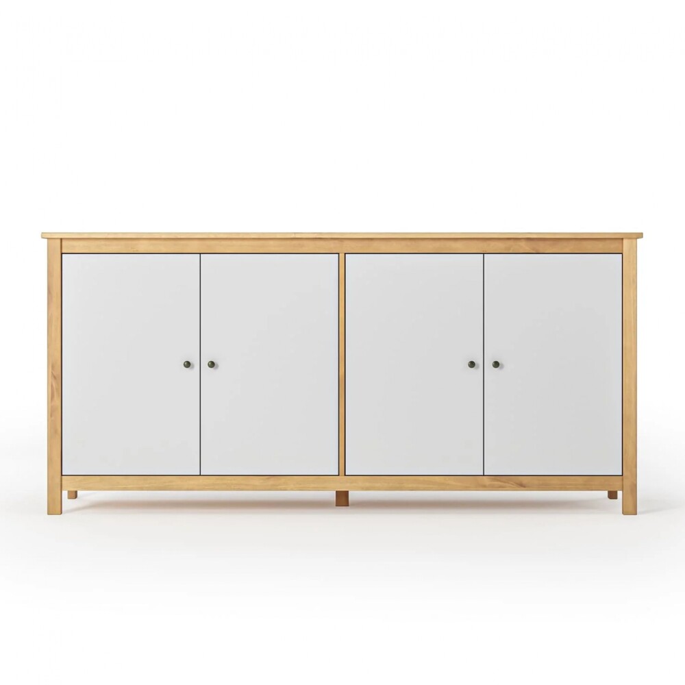 Cómoda 4 Puertas - Mari Blanco