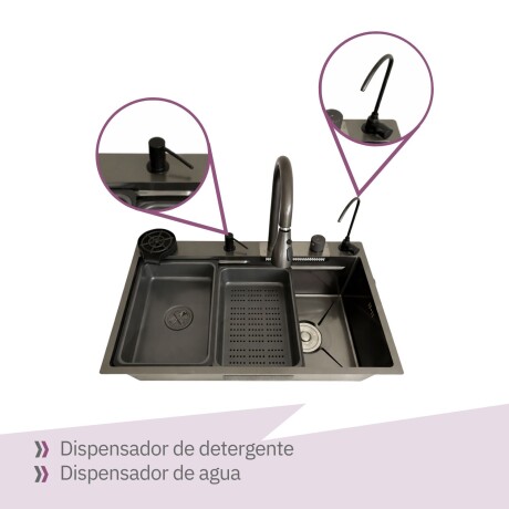 Pileta de Cocina Acero Inox Multifuncional Pileta de Cocina Acero Inox Multifuncional