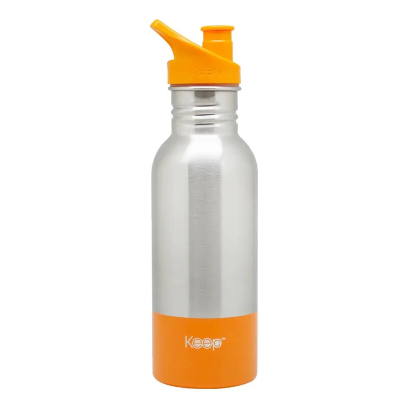 Botella Keep Caramañola Aluminio 600ml Amarillo