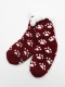 MEDIAS SHERPA HUELLITAS BORDEAUX