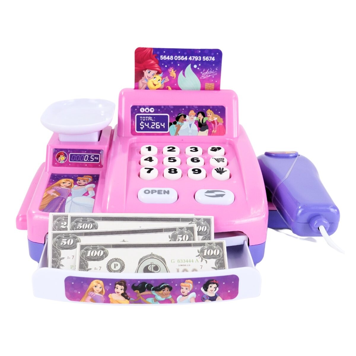 Caja registradora de Princesas 
