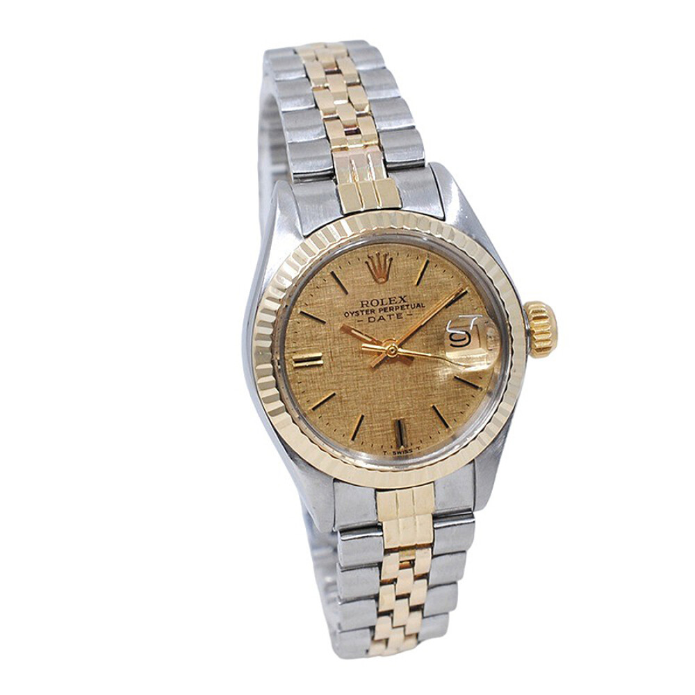 Rolex Date Dama 6917 Acero Y Oro 26 MM Año 1972 Rolex Date Dama 6917 Acero Y Oro 26 MM Año 1972